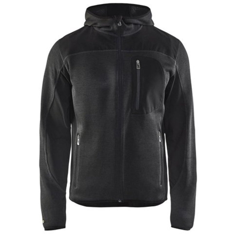 Blåkläder Hoodie 3D 35301157 | Grijs Mêlee | Maat 4XL - 7330509770016