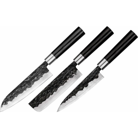 Samura Blacksmith messenset 3 delig