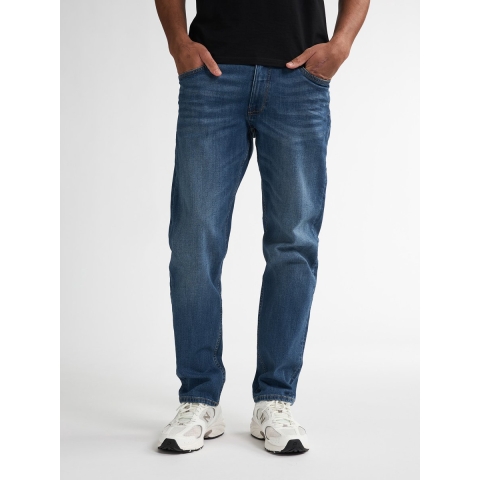 Petrol Industries - Heren Russel Regular Tapered Fit Jeans - Blauw - Maat W38L36