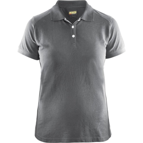 Blåkläder Dames poloshirt piqué 33901050 | Grijs | Maat 3XL - 7330509479438