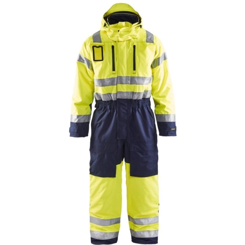 Blåkläder Winteroverall High-Vis 67631977 | High-Vis Geel/Marineblauw | Maat 46 - 7330509253823