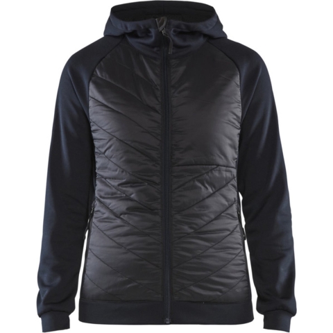 Blåkläder Dames hybride sweater 34642526 | Donker marineblauw/Zwart | Maat XS - 7330509727003