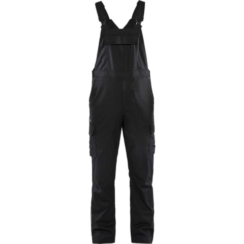 Blåkläder Industrie bretelbroek 26441832 | Zwart/Donkergrijs | Maat 60 - 7330509762370
