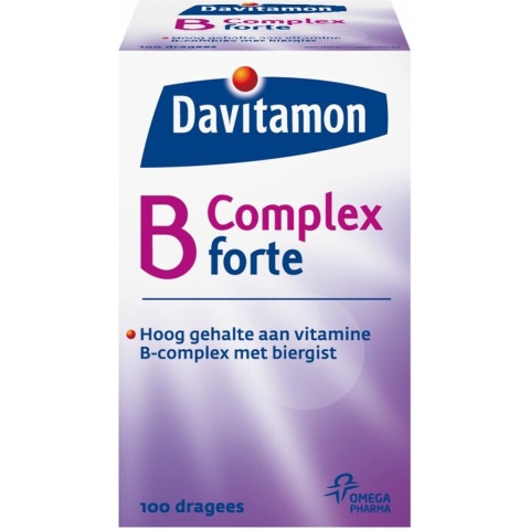 Gratis Verzending: 2x Davitamon B Complex Forte 100 stuks