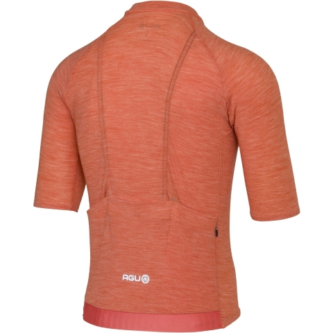 AGU Merino Fietsshirt Performance Heren - Oranje - XXL