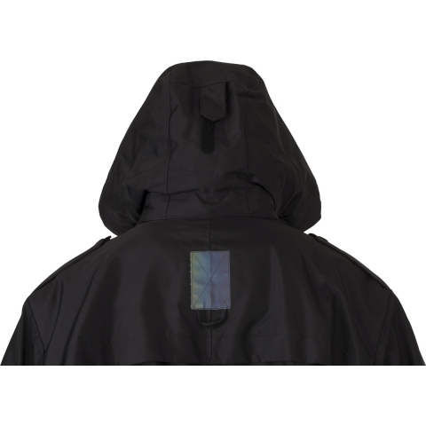 AGU Trench Coat Puff Winter Regenjas Urban Outdoor Dames - Zwart - M - Waterdicht