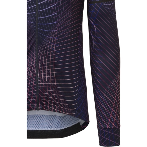 AGU Nocturnal Lines Fietsshirt Lange Mouwen Performance Heren - Paars - M