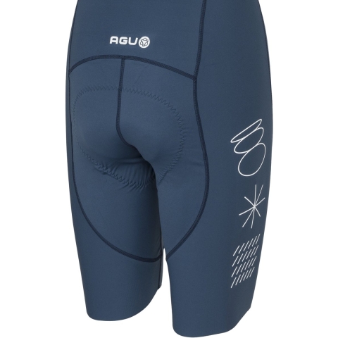 AGU Bibshort Breakaway Dames - Blauw - XXL
