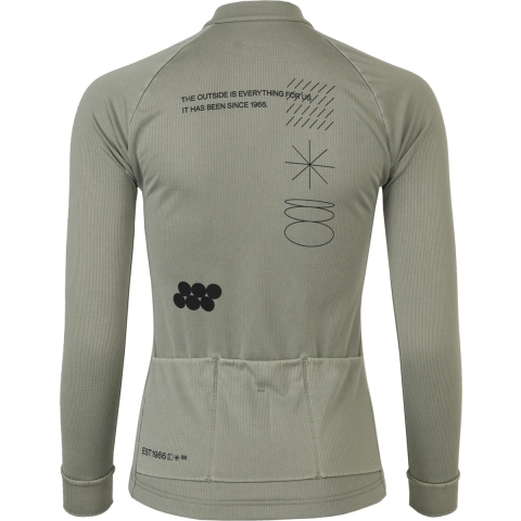 AGU Classic Fietsshirt Lange Mouwen SIX6 Dames - Groen - XXL