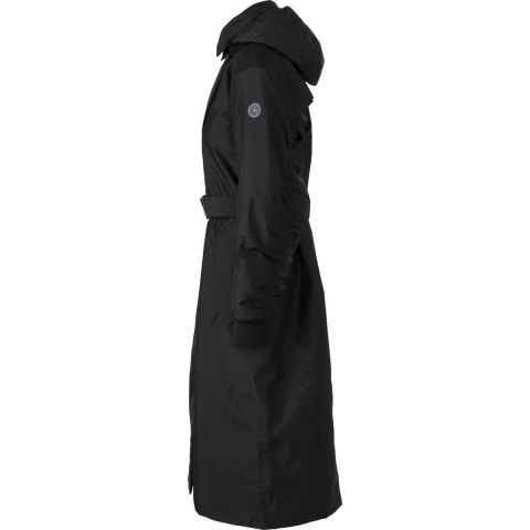 AGU Trench Coat Puff Winter Regenjas Urban Outdoor Dames - Zwart - S - Waterdicht