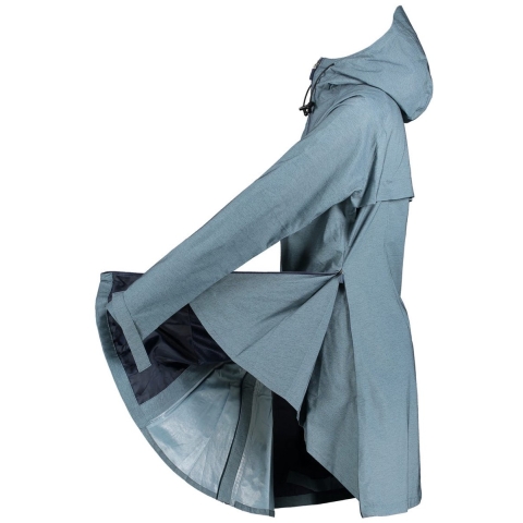 AGU Seq 10k Regenjas Urban Outdoor Dames - Blauw - XL - Waterdicht
