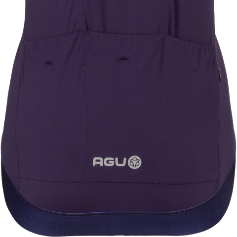 AGU Solid Fietsshirt Performance Dames - Paars - S