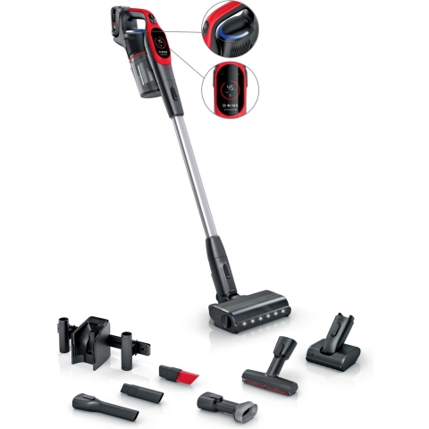 Bosch - Unlimited 9 - BBS931PET - Steelstofzuiger - Rood