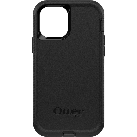Otterbox Defender - ProPack BULK Backcover Apple iPhone 12, iPhone 12 Pro Zwart Inductieve lading, Stofdicht, Stootbestendig
