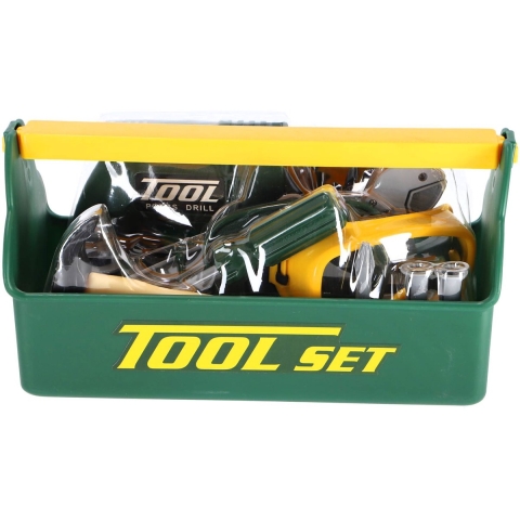 Speelgoed Gereedschapset Groen/Geel