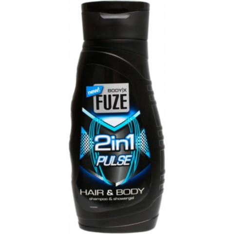 12x Body-X Fuze Douchegel Hair&Body Pulse 300 ml