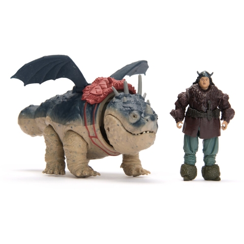 How To Train Your Dragon Gronckle and Fishlegs