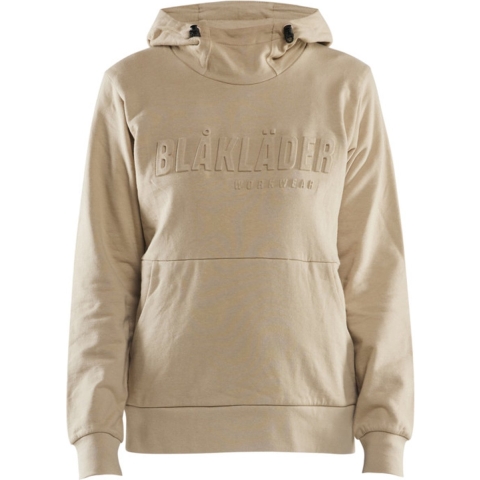 Blåkläder Dames hoodie 3D 35601158 | Zand | Maat XL - 7330509835098