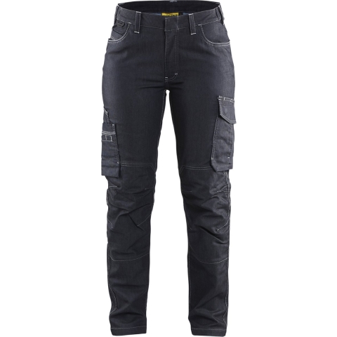Blåkläder Dames Service werkbroek stretch 71401141 | Marineblauw | Maat 44 - 7330509684443