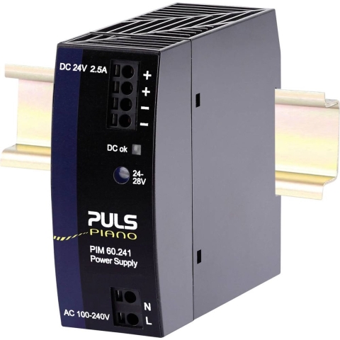 PULS DIN-rail netvoeding 24 V/DC 60 W Inhoud: 1 stuk(s)
