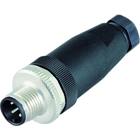 binder 99-0437-14-05 Sensor/actuator connector, niet geassembleerd M12 Aantal polen (sensoren): 5 Stekker, recht 1 stuk(s)