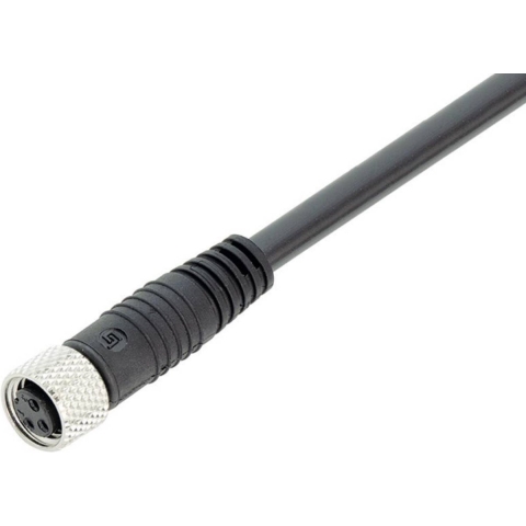 binder 79-3382-55-04 Sensor/actuator connector, geassembleerd M8 Aantal polen (sensoren): 4 Bus, recht 5.00 m 1 stuk(s)