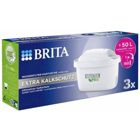 Brita Maxtra Pro Extra 3er 1050626 Waterfilter Wit