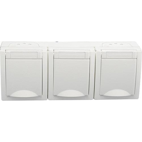HHG 90591599-DE Inzetstuk Wandcontactdoos 1 stuk(s)