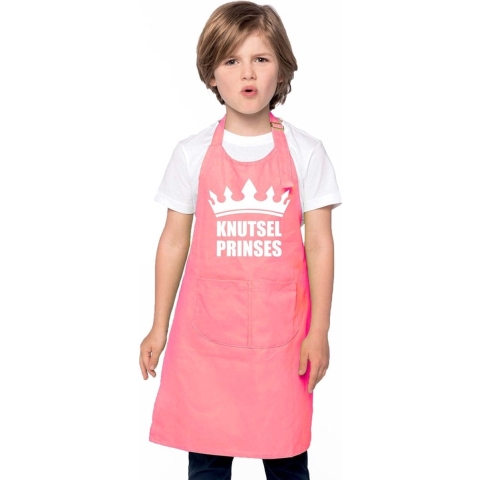 Knutselprinses kliederschort roze meisjes -