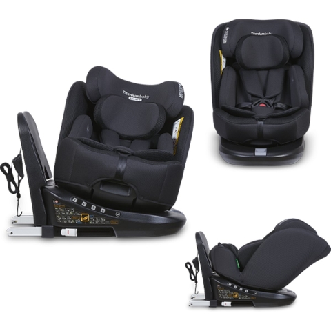 Autostoel Titanium Baby Smart Jade I-Size Black/Mesh