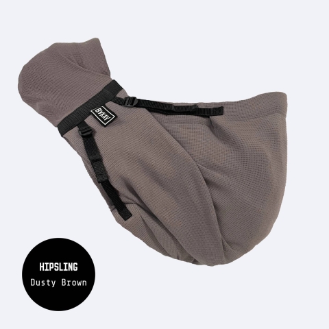 Draagzak ByKay Hipsling Dusty Brown