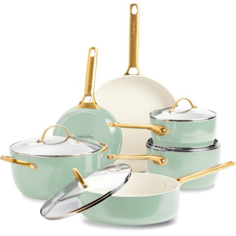 GreenPan - Padova Mint Green 10-delige Pannenset