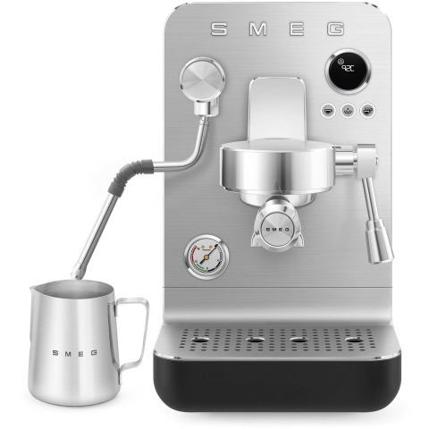 Smeg - Espressomachine Mat Zwart