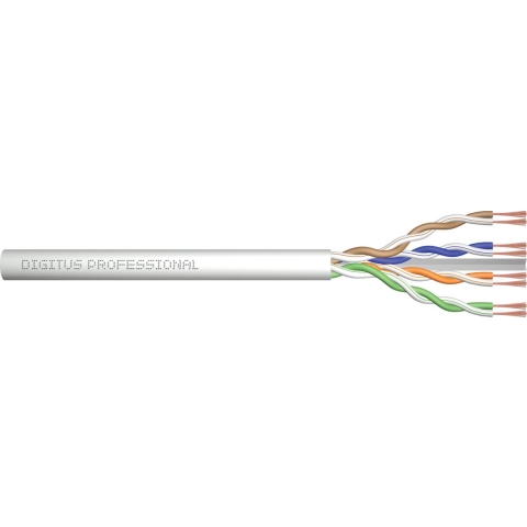 Digitus DK-1613-A-P-1 Netwerkkabel CAT 6A U/UTP Grijs 100 m