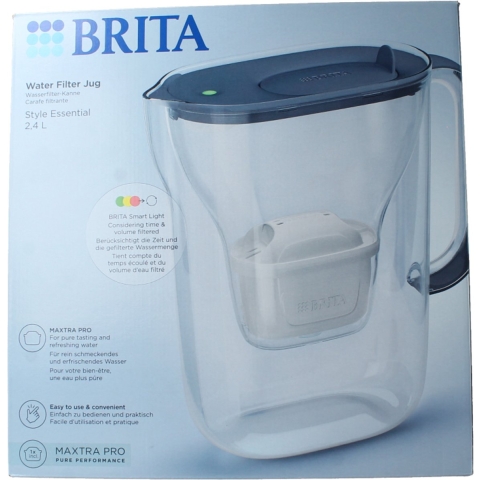 Brita Waterfilterkan Style Essential Cool Stone Blue