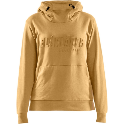 Blåkläder Dames hoodie 3D 35601158 | Honinggoud | Maat M - 7330509771105