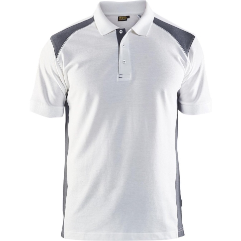 Blåkläder Poloshirt Pique 33241050 | Zwart/Grijs | Maat XL - 7330509396643