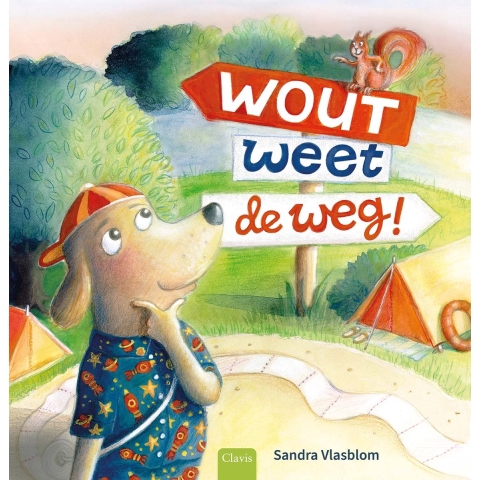 Wout weet de weg! (Hardback)