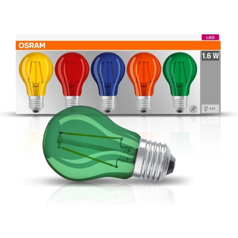 OSRAM HOMELIGHTING 4058075058460 LED-lamp Energielabel G (A - G) E27 Peer 2.50 W Koudwit (Ø x l) 60 mm x 105 mm 1 stuk(s)