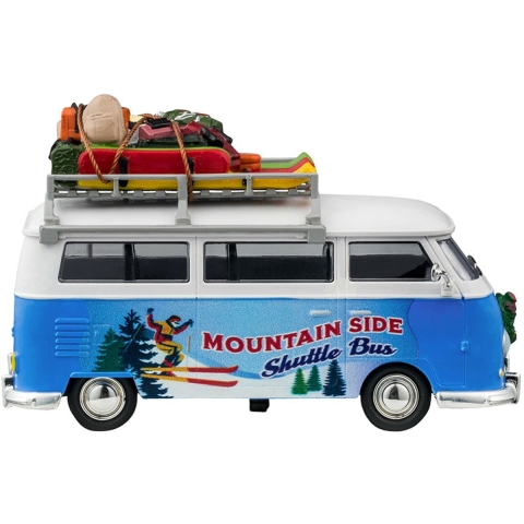 Ski Van 15x8x10 cm Kersthuisje - Lemax