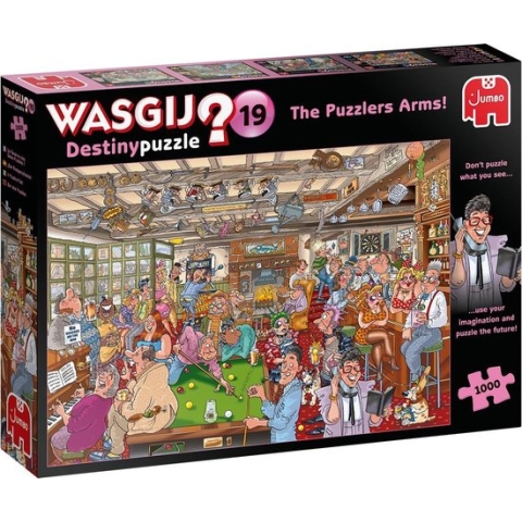 Wasgij Destiny 19 Café De Puzzelhoek! puzzel - 1000 Stukjes