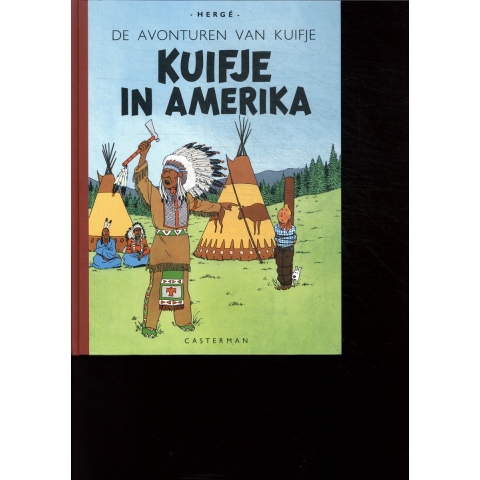 Kuifje in Amerika (Hardback)
