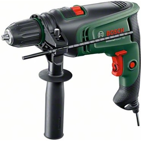 Bosch UniversalImpact 730 - Klopboormachine - Voor beton hout metaal - Groen