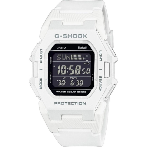Casio G-Shock GD-B500-7ER Horloge - Kunststof - Wit -Ø 41 mm
