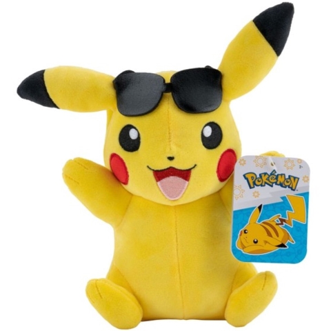 Pokemon Pluche - Pikachu with Summer Sunglasses