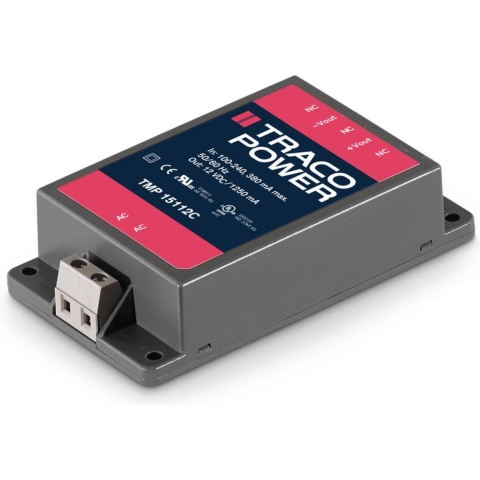 TracoPower TMP 30215C Netvoedingsmodule 15 V/DC 1 A 30 W