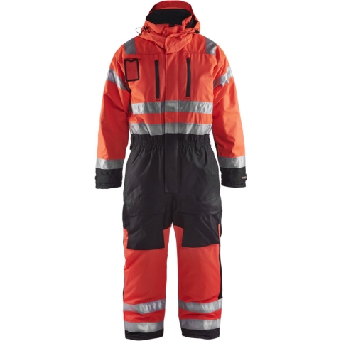 Blåkläder Winteroverall High-Vis 67631977 | High-Vis Rood/Zwart | Maat 62 - 7330509377147