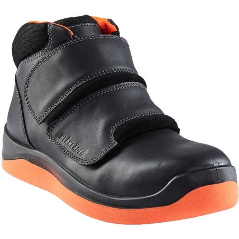 Blåkläder Asfaltschoen Elite 2459 S2 P Hoog | Zwart/Oranje | Maat 39 - 00.183.010.39