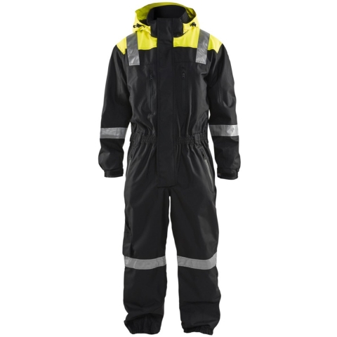 Blåkläder Shell overall 67861977 | Zwart/High-Vis Geel | Maat 50 - 7330509423714
