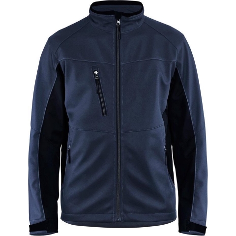 Blåkläder Softshell Jack 49502516 | Donker marineblauw/Zwart | Maat L - 7330509534915